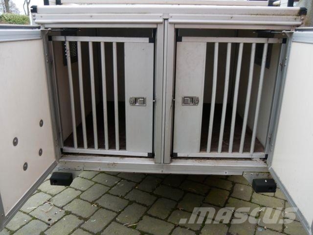  Hundeanhänger 6 Hunde WT Metall Dyretransport tilhenger