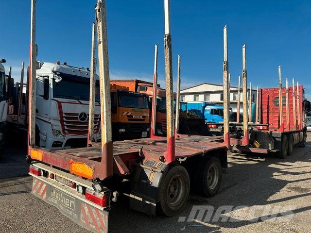 Huttner TM4 SZ-20 TANDEMANHÄNGER Remorci pentru lemn
