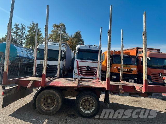 Huttner TM4 SZ-20 TANDEMANHÄNGER Remorci pentru lemn