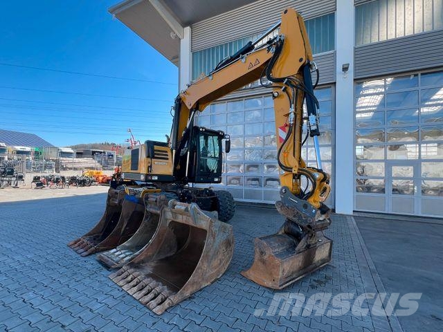 Hydrema MX14G / OilQuick OQ65 / 4x Löffel / 2.343h /2022 Excavadoras de ruedas