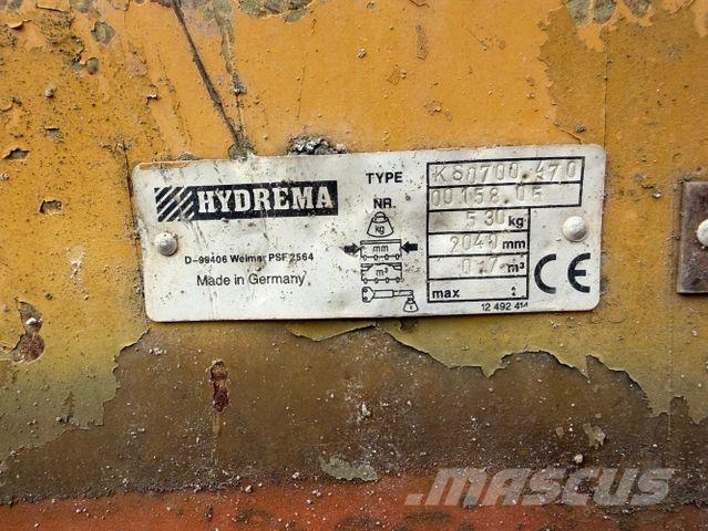 Hydrema WL480C, Klappschaufel, Palettengabel,hyd. S.W.S. Tekerlekli yükleyiciler