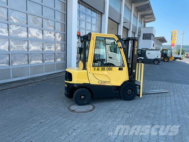 Hyster H2.5FT / Duplex 3,3m / nur 1.163h Empilhadores Diesel