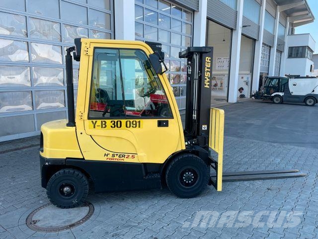 Hyster H2.5FT / Duplex 3,3m / nur 1.163h Empilhadores Diesel