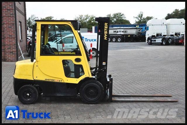 Hyster H3.0XT Diesel Triplex Seitenschieber Kabine Дизельные погрузчики