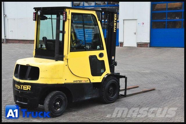Hyster H3.0XT Diesel Triplex Seitenschieber Kabine Дизельные погрузчики