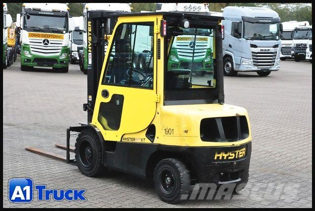 Hyster H3.0XT Diesel Triplex Seitenschieber Kabine Дизельные погрузчики