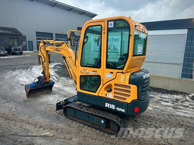Hyundai R18-9 AK Mini excavators < 7t (Mini diggers)