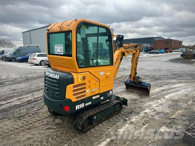 Hyundai R18-9 AK Mini excavators < 7t (Mini diggers)