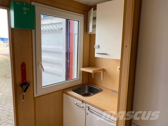 ICA-Box Kitchen, Wohncontainer, Küche, Heizung Wechselfahrgestell