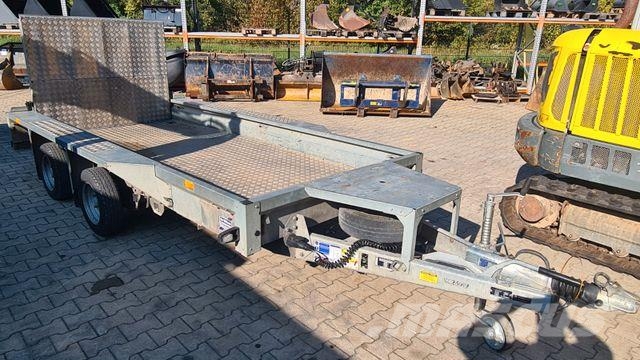 Ifor Williams GX125 HD - Bamumaschinenanhänger Нискотоварачи