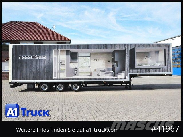 ITL Wingliner, hydr. Seitenwand, Lift-Lenkach Kofferauflieger