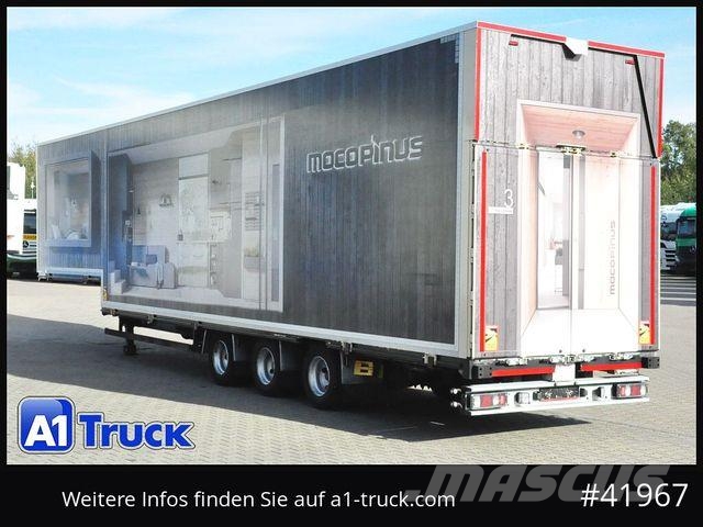 ITL Wingliner, hydr. Seitenwand, Lift-Lenkach Kofferauflieger
