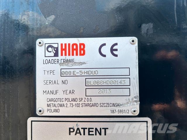 Iveco 120E25 Eurocargo Pritsche +HIAB XS 088 Kran Φορτηγά με Γερανό