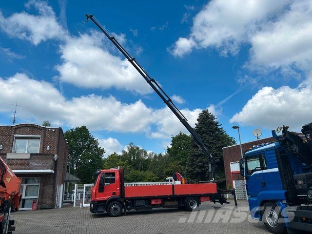 Iveco 120E25 Eurocargo Pritsche +HIAB XS 088 Kran Φορτηγά με Γερανό