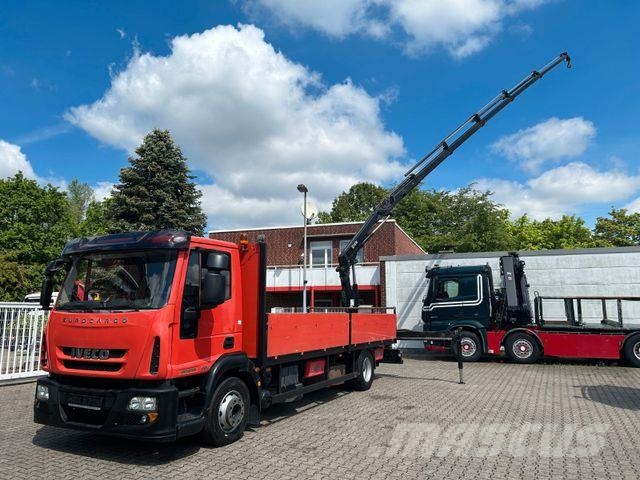 Iveco 120E25 Eurocargo Pritsche +HIAB XS 088 Kran Φορτηγά με Γερανό