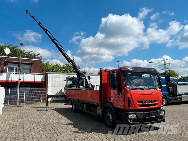 Iveco 120E25 Eurocargo Pritsche +HIAB XS 088 Kran Φορτηγά με Γερανό