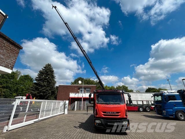 Iveco 120E25 Eurocargo Pritsche +HIAB XS 088 Kran Φορτηγά με Γερανό