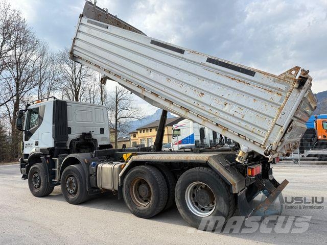 Iveco 410T50 8X4 BB Retarder Meiller Kipper Bordmatik Kipper