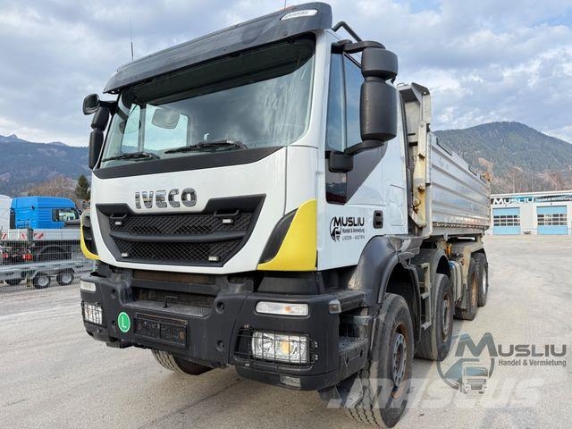 Iveco 410T50 8X4 BB Retarder Meiller Kipper Bordmatik Kipper