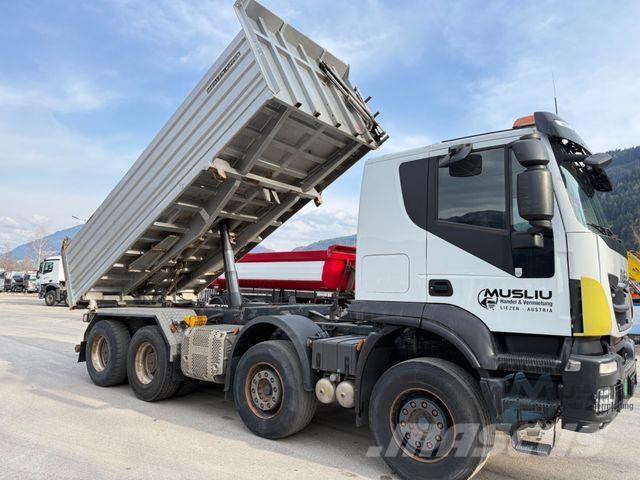 Iveco 410T50 8X4 BB Retarder Meiller Kipper Bordmatik Kipper