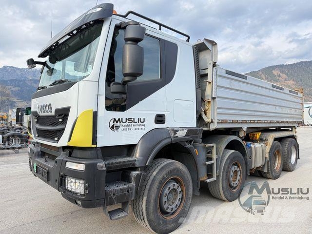 Iveco 410T50 8X4 BB Retarder Meiller Kipper Bordmatik Kipper