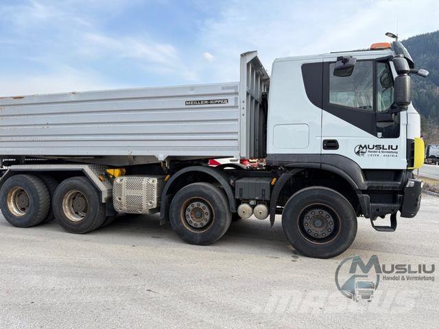 Iveco 410T50 8X4 BB Retarder Meiller Kipper Bordmatik Kipper
