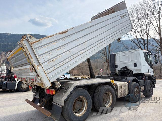 Iveco 410T50 8X4 BB Retarder Meiller Kipper Bordmatik Kipper