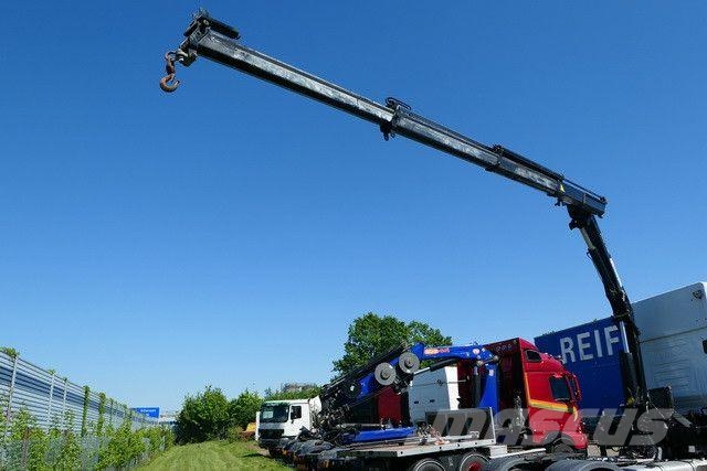 Iveco 460 Stralis 4x2, Kran HMF 1320K3, Hydr., Klima Ťahače