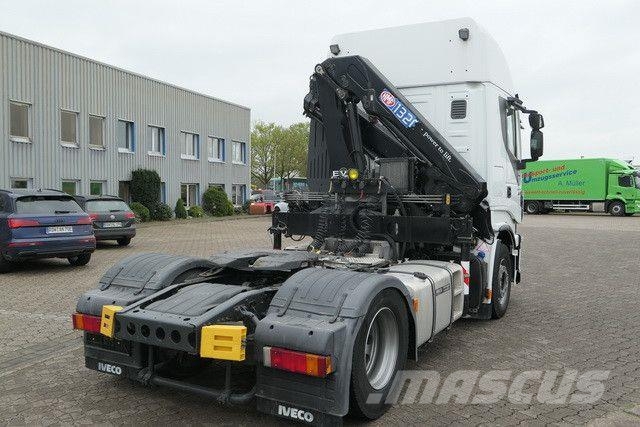 Iveco 460 Stralis 4x2, Kran HMF 1320K3, Hydr., Klima Ťahače