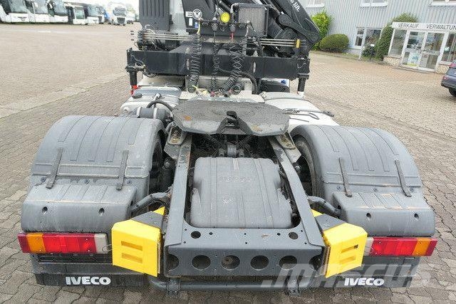 Iveco 460 Stralis 4x2, Kran HMF 1320K3, Hydr., Klima Ťahače