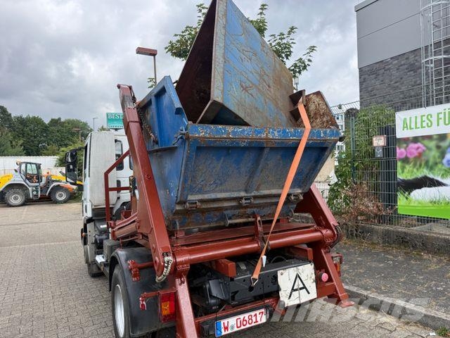 Iveco 80E18 für Mini Container Tüv 7/27 org 151 TkmTop Φορτηγά με γερανό & γάτζο