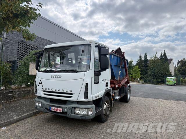 Iveco 80E18 für Mini Container Tüv 7/27 org 151 TkmTop Φορτηγά με γερανό & γάτζο
