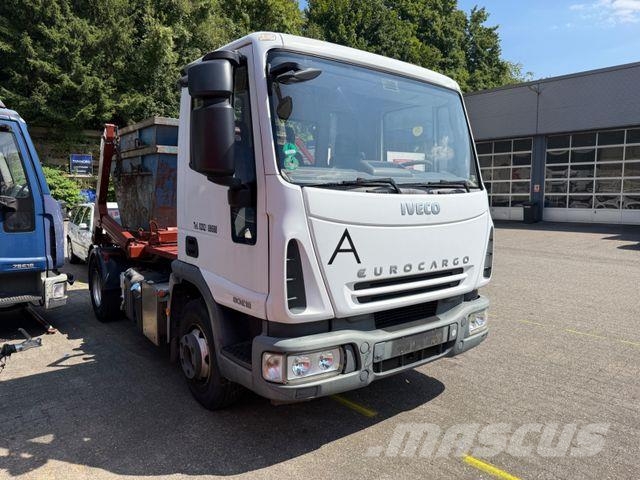 Iveco 80E18 für Mini Container Tüv 7/27 org 151 TkmTop Φορτηγά με γερανό & γάτζο