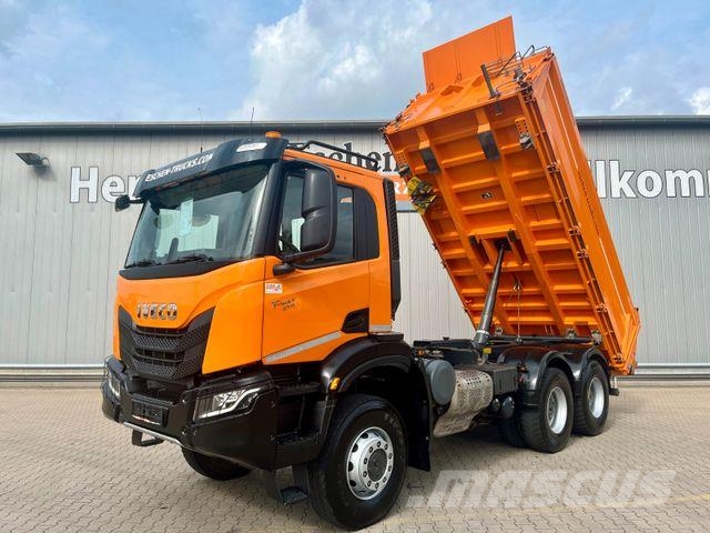 Iveco AD 260 T 410 Blatt/Blatt 6x6 MEILLER-3-S-Kipper Sora- ja kippiautot