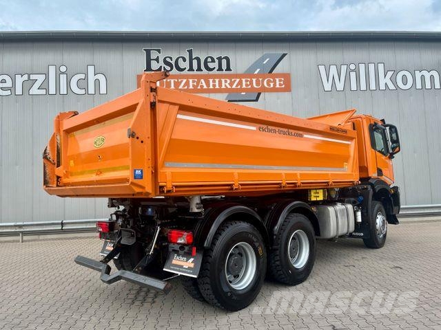 Iveco AD 260 T 410 Blatt/Blatt 6x6 MEILLER-3-S-Kipper Sora- ja kippiautot