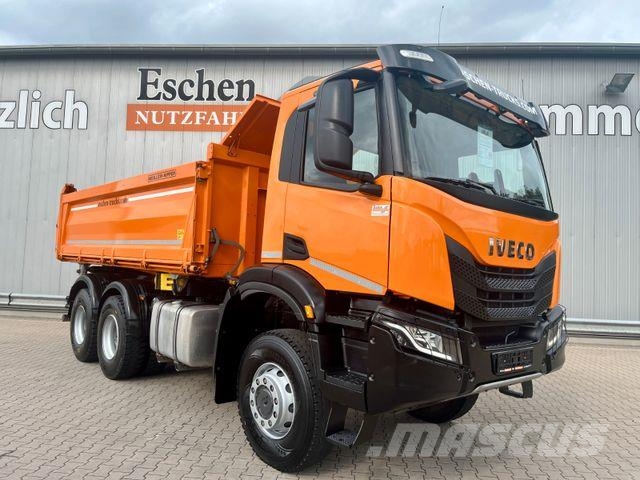 Iveco AD 260 T 410 Blatt/Blatt 6x6 MEILLER-3-S-Kipper Sora- ja kippiautot