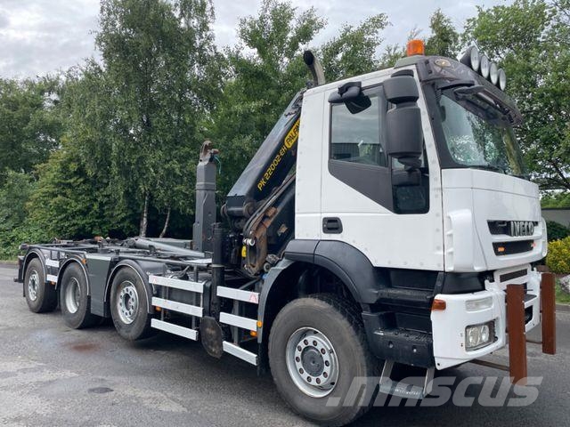 Iveco AD 390T41 8X4 Palfinger PK22002EH Lenk, Lift Koukkulava kuorma-autot