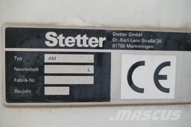 Iveco AD360XBZ 8x4, X-Way, Stetter 9m³, Klima,Retarder Betonikuorma-autot
