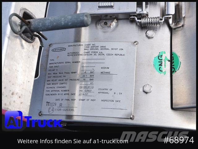 Iveco AS260SY-46 BDF LNG LBW Lenkachse Steering Tovornjaki-šasije