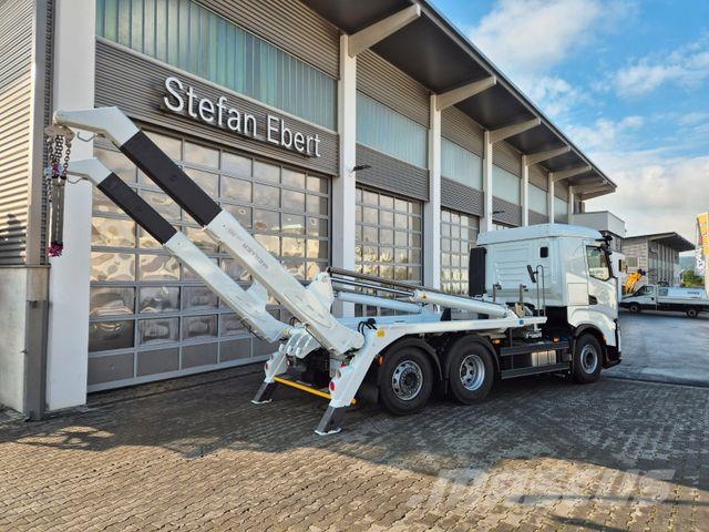Iveco AS280X58Y/ PS ON Meiller AK 16. T Funk AHK Cam 케이블 리프트 탈착식 트럭