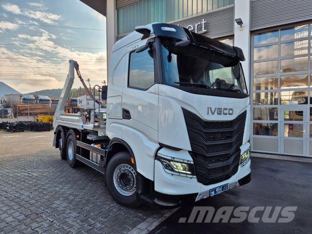 Iveco AS280X58Y/ PS ON Meiller AK 16. T Funk AHK Cam 케이블 리프트 탈착식 트럭