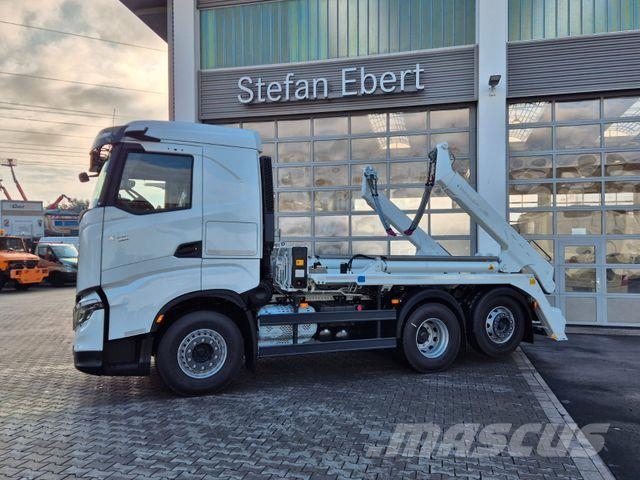 Iveco AS280X58Y/ PS ON Meiller AK 16. T Funk AHK Cam 케이블 리프트 탈착식 트럭