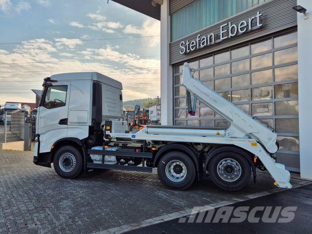 Iveco AS280X58Y/ PS ON Meiller AK 16. T Funk AHK Cam 케이블 리프트 탈착식 트럭
