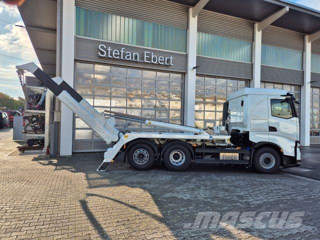 Iveco AS280X58Y/ PS ON Meiller AK 16. T Funk AHK Cam 케이블 리프트 탈착식 트럭
