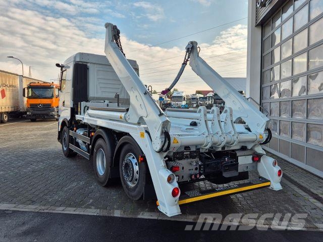 Iveco AS280X58Y/ PS ON Meiller AK 16. T Funk AHK Cam 케이블 리프트 탈착식 트럭