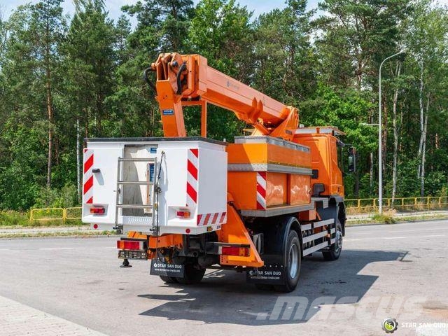Iveco CURSOR 240 4x4 RUTHMANN T225 22,5 Meters Lift Автовышки