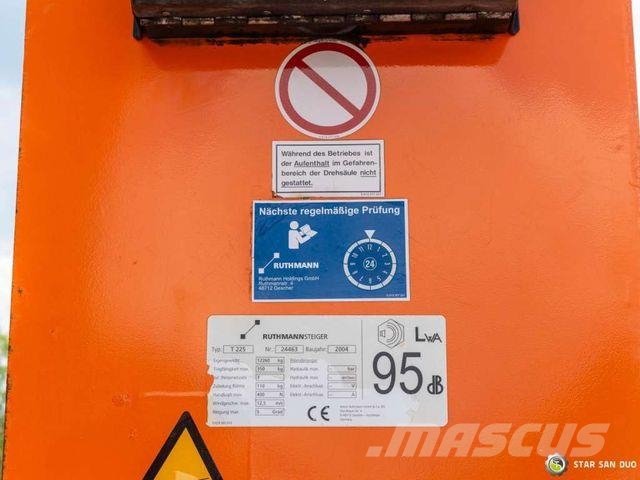 Iveco CURSOR 240 4x4 RUTHMANN T225 22,5 Meters Lift Автовышки