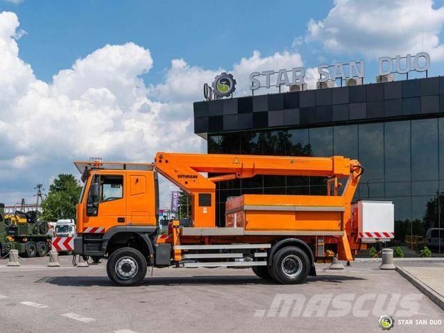 Iveco CURSOR 240 4x4 RUTHMANN T225 22,5 Meters Lift Автовышки