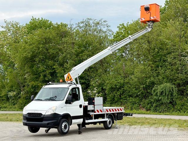 Iveco DAILY 35S13*Hubarbeitsbühne *MULTITEL 160 ALU/DS Εναέριες πλατφόρμες τοποθετημένες σε φορτηγό