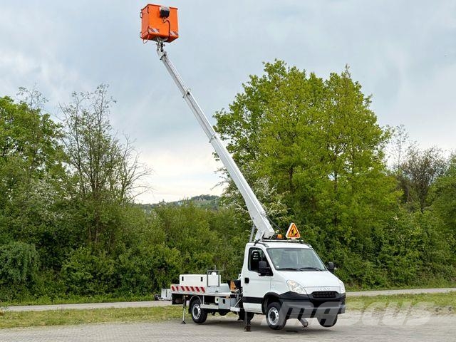 Iveco DAILY 35S13*Hubarbeitsbühne *MULTITEL 160 ALU/DS Εναέριες πλατφόρμες τοποθετημένες σε φορτηγό